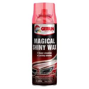 Cera rápida spray brilhante mágica Getsun para limpeza e polimento de carros