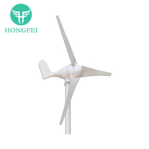 ใบพัดลม 5 ใบ 400W เครื่องกําเนิดไฟฟ้ากังหันลมแนวนอน 3 เฟส 12V/24V/48V - Product Image 4