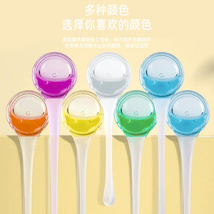 Autonomy Crystal <b>Slime</b> <b>Set</b> 50g Transparent Colorful Kids DIY Craft Toy for Children 4-6 Years Old - Product Image 4