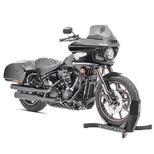 ด้านหลังสีดำเงาสำหรับรถมอเตอร์ไซด์แบบ <span class=keywords><strong>HD</strong></span> Lowrider ST สไตล์สโมสรกีฬาลื่นไถลใหม่ - Product Image 4