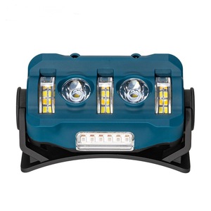 다기능 <span class=keywords><strong>Led</strong></span> 모션 센서 헤드 램프 레드 경고등 사냥에 대한 충전식 배터리 헤드 램프 - Product Image 2