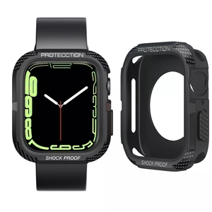 Protecteur d'écran TPU de luxe, accessoires pour iWatch pour <span class=keywords><strong>Apple</strong></span> <span class=keywords><strong>Watch</strong></span> 44mm 40mm 45mm 41mm série 7 SE 6 5 4 <span class=keywords><strong>3</strong></span> - Product Image 1