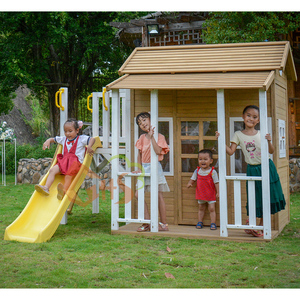 <span class=keywords><strong>Casita</strong></span> <span class=keywords><strong>de</strong></span> <span class=keywords><strong>Madera</strong></span> <span class=keywords><strong>para</strong></span> <span class=keywords><strong>Niños</strong></span>, Casas <span class=keywords><strong>de</strong></span> Juego Infantiles <span class=keywords><strong>de</strong></span> <span class=keywords><strong>Madera</strong></span> <span class=keywords><strong>para</strong></span> Exteriores con Tobogán - Product Image 3