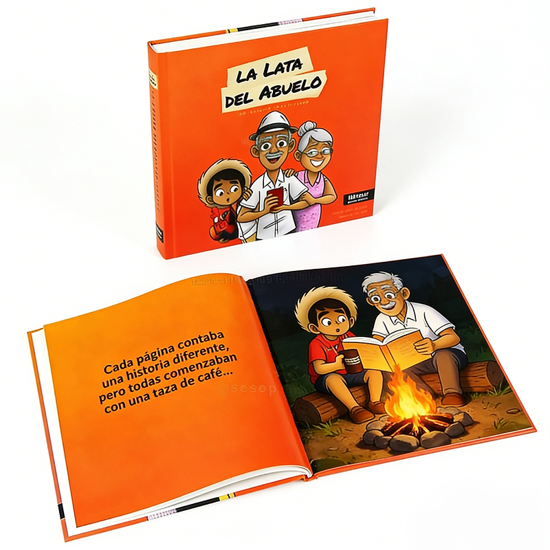 Hardcover children's book