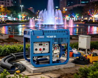 Groupe électrogène diesel Yuchai 2.8KW 3KW silencieux avec ATS et démarrage électrique pour usage domestique