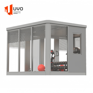 Cápsula de Gimnasio Inteligente Prefabricada y <span class=keywords><strong>Modular</strong></span>, Contenedor Portátil Personalizado con Electricidad y Control Climático - Product Image 4