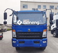 Camion à benne basculante léger Jac Foton Dongfeng, camion à benne basculante de 5 à 10 tonnes, 4x2, 10m3, 7m3