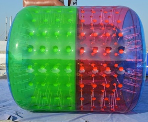 Rodillo Acuático Inflable de PVC Colorido, Tubo Rodante para Niños D1002-69A - Product Image 4