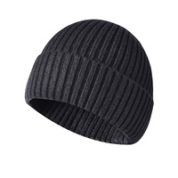 Herfst Winter Warme Unisex Dikke Gebreide Buitensport Fiets Hoofdband Reisvriendelijke Gewone Stof Muts Afbeelding 100% Acryl