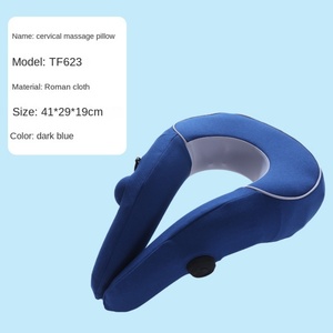 Almohada de Masaje en Forma de U Shanglvbao, Masajeador Eléctrico Inflable Portátil para la Columna Cervical con Función Musical - Product Image 6
