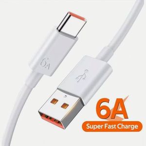 Wholesale 6A <b>USB</b> Type C <b>Cable</b> 6A QC <b>3.0</b> for Huawei <b>USB</b>-C Wire Fast Charging Cord Charger <b>Usb</b> c Type-c Data - Product Image 3