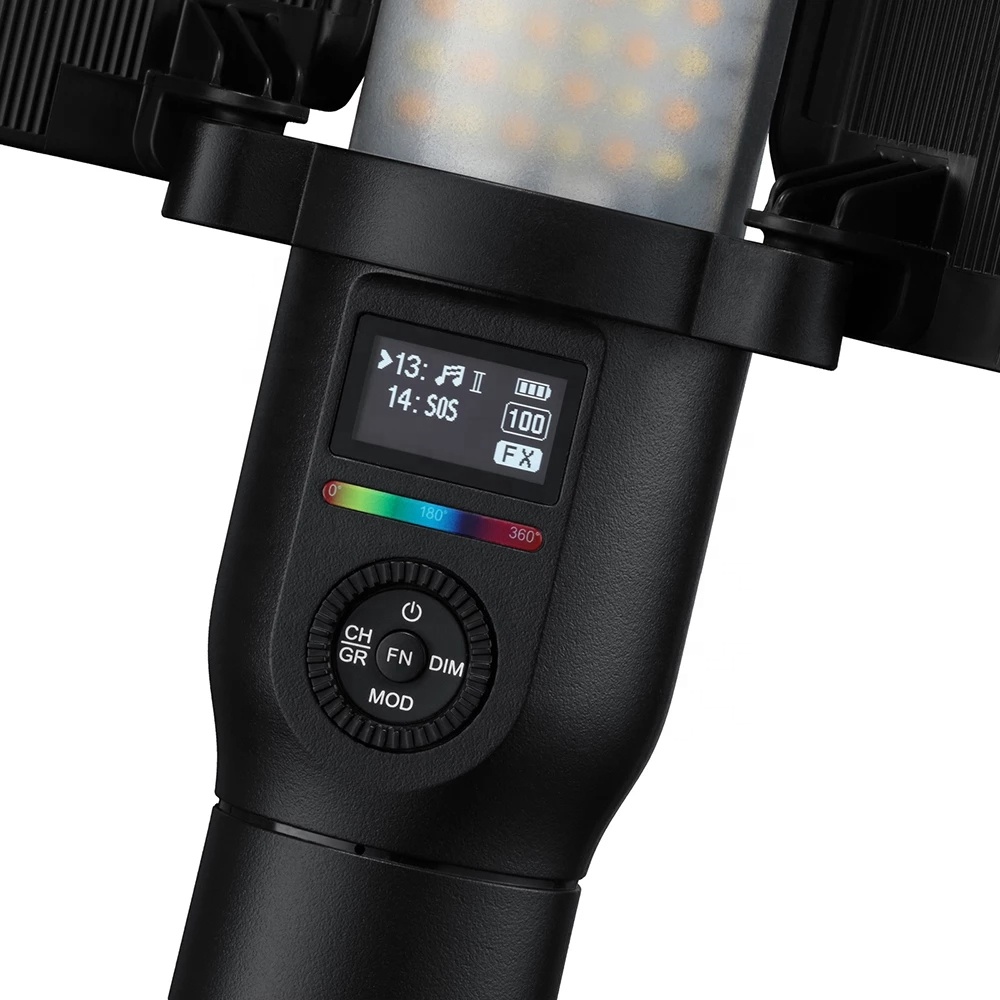 Godox LC500R 中古 Godox LC500R mini 2500K-8500K RGB LED Video Light Stick Handheld