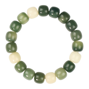 Bodhi Root <b>Bracelet</b> 10x11mm Spring Breeze Greenery Unisex Everyday Wear Buddhist Beads Fine Beaded <b>Bracelet</b> - Product Image 5
