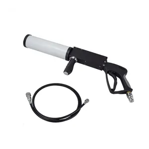 Pistola de CO2 LED para DJ, accesorios de Ambiente, pistola de aire Gatling de CO2, escena nocturna