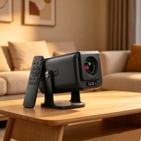 Projecteurs Full HD 1080P natifs de qualité stable, mini projecteurs portables Wifi, projecteur vidéo LED, projecteur LCD, projecteur intelligent Android