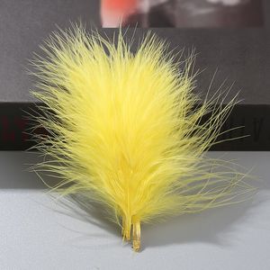 Plumes de marabout aux couleurs vives, plumes de dinde moelleuses pour Halloween, Noël, Mardi Gras et costumes de fête - Product Image 4