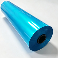 Film de protection PE bleu brillant, tailles personnalisables, adhésif, pour plastique/métal/meubles/planches, film de protection PE bleu, fabrication en usine