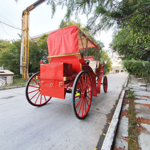 New Design Electric Wedding Carriage With CE Certification <b>Heart</b> Shaped Window Sightseeing Victoria Electric Carriage - Product Image 4