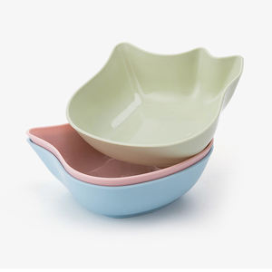 Huisdierenvormige, op maat gemaakte voer- en waterbakken van plastic voor katten en honden. - Product Image 3