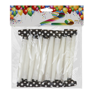 Fischietti <span class=keywords><strong>Musicali</strong></span> con Frange Metalliche Glitterate per Feste di <span class=keywords><strong>Compleanno</strong></span>, Baby Shower, Capodanno, Favori per Bambini - Product Image 6