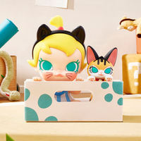 Figurines d'action en PVC MART Baby Molly Tabby Series, boîte mystère à design aléatoire, jouets de collection, 100% authentiques