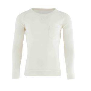 Camiseta de Manga Larga con Bolsillo en el Pecho de Lana <span class=keywords><strong>Merino</strong></span> para Hombre, Venta al por Mayor - Product Image 1