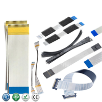 Câble plat flexible FFC, pas de 0,5 mm, 7 broches, type AB, pour le câblage interne des appareils électroniques grand public et des dispositifs de contrôle industriel