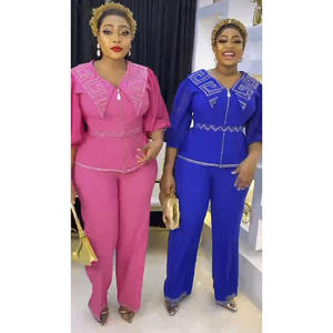 Ladies Moderrn 2 Pieces Outfits African Tire for Women - Product Image 3