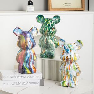 Ours Violent en Résine Époxy, Art Populaire, Luxe Nordique, Ornement de Salon du Sol au Plafond, Décoration d'Intérieur, Lumière Artistique, Petit Cadeau - Product Image 3