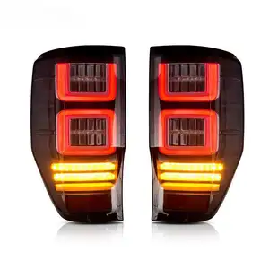 VLAND Assembly Rück leuchte mit beweglichen LED-Rücklichtern für Ford Ranger T6 T7 2012