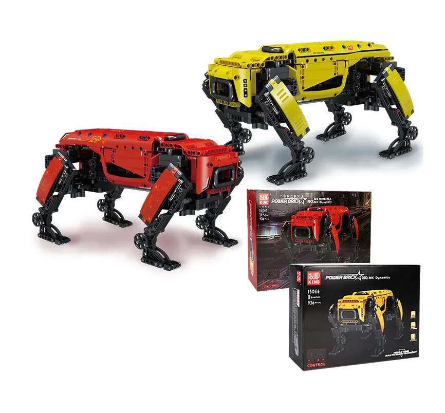 Mould King 15066 Technical Robot 936PCS RC Boston Dynamics Big Dog Model AlphaDog Building Blocks Bricks for kids Christmas