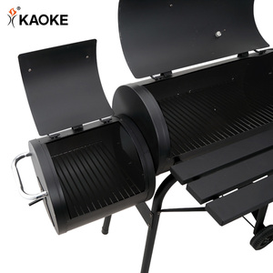 KAOKE 24,5 pouces de haute qualité en plein air robuste charbon de bois fumeur BBQ Grill Grill <span class=keywords><strong>Machine</strong></span> BBQ Grill <span class=keywords><strong>Barbecue</strong></span> en plein air - Product Image 4