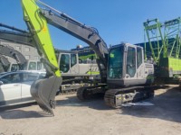 Excavatrice hydraulique ZE135GA de 13,5 tonnes, machine de terrassement de 0,6 m³ compatible avec une benne à roche, une benne de tranchage et un grappin rotatif