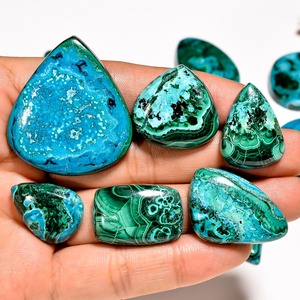Premium Quality Chrysocolla Malachite Mineral Specimen Rare Natural Stone for Collection Healing and Decorative Display For Sale - Product Image 5