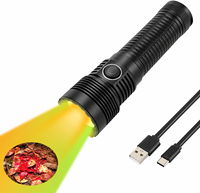 Lampe torche LED rechargeable par USB pour la chasse au cerf et au faucon, idéale pour la chasse au gros gibier