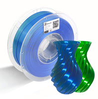 Filament d'impression 3D en soie PLA de qualité raisonnable pour imprimante 3D, matériau d'impression 3D pour ornements de jouets