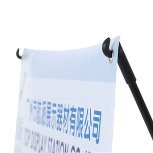 Chất lượng cao tùy chỉnh Flex biểu ngữ kích thước màu đen mờ <span class=keywords><strong>D</strong></span> loại x biểu ngữ hiển thị đứng cho các hoạt động xúc tiến quảng cáo triển lãm - Product Image 3