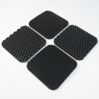Tapis de sol de voiture 3D en nid d'abeille personnalisés avec service de découpe, fabriqués en mousse EVA durable et ultra-légère