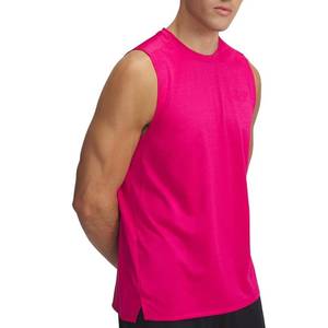 Camiseta deportiva sin mangas para hombre con costuras asimétricas y elasticidad optimizada para movimiento dinámico - Product Image 5