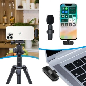 ไมโครโฟนไร้สายแบบพกพาขนาดเล็กมีช่องเสียบ USB K9 <span class=keywords><strong>2022</strong></span>ไมโครโฟนการประชุมสดวิดีโอสั้น - Product Image 4