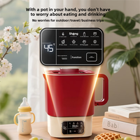 Marmite Électrique Portable Isotherme en Céramique, Mini Design Pliable, Économe en Énergie, Capacité 1,5 L pour Usage Domestique ou Hôtelier