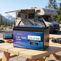 Série de batteries LiFePO4 12V 100Ah 120Ah 200Ah 280Ah 314Ah 460Ah 560Ah haute capacité, étanches, pour systèmes solaires, marins et de camping-cars