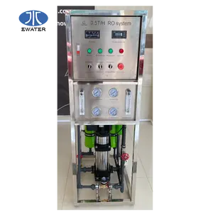 500 LPH RO su tesisi makinesi deniz suyu filtreleme RO su arıtma için makine