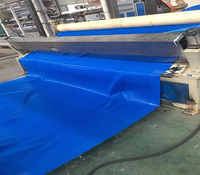 Planche de drainage à rainures denses en PVC/Planche de drainage de toit siphonique en PVC