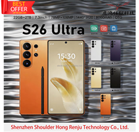 Teléfono Inteligente S26 Ultra Android 16 de Alta Configuración, NUEVO 2026, 22G+2TB, Pantalla de 7.3 Pulgadas, 5G Global, Memoria Flash Integrada, Lápiz Integrado, 108MP