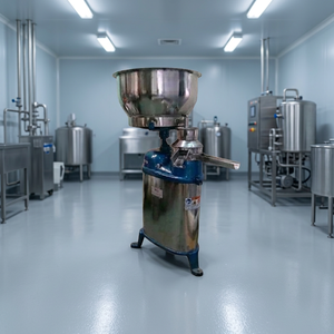 Nuevo Separador de Crema de Leche Industrial MEI 200 l/h, Acero Inoxidable 304, Motor Certificado ISO 13485, Larga Vida Útil, Suministro para ONG en Kenia - Product Image 2
