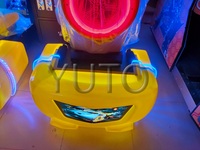 Machine de jeu de course de luxe en pièces, jouet d'extérieur, voiture de course, parc d'attractions, à vendre,
