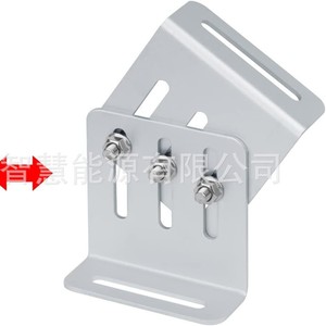 Support de montage solaire de type L, 4 paires, en alliage d'aluminium anodisé pour panneau solaire, bateau, camping-car - Product Image 4