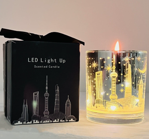 Bougie d'aromathérapie exquise en perle orientale gravée - Magnifique capteur de lumière pour un espace transformé - Product Image 4