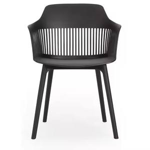 Nordic Modern Indoor Outdoor <b>Chair</b> PP Plastic <b>Cushion</b> Seat Home Furniture for Bar and Dining Use - Product Image 1